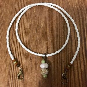 Beaded Pendant Ladies Necklace, Beaded Pendant Necklace, Ladies Necklace